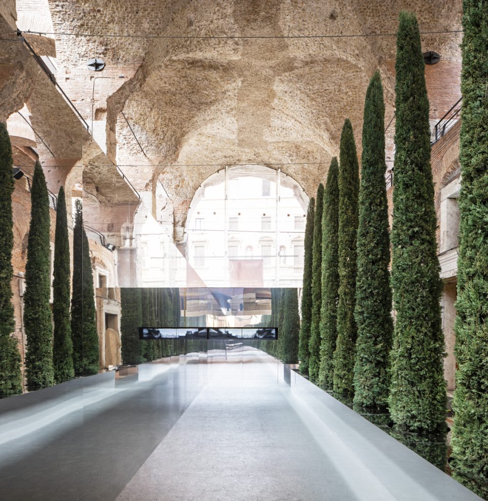 Napoleon and The Myth of Rome - Wise Design - Different mirrors in a hallway